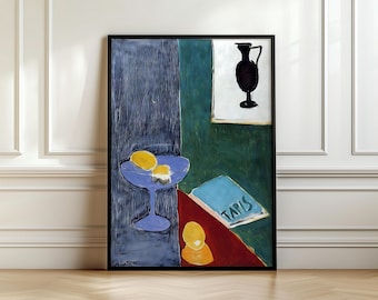 Henri Matisse,still Life With Lemon,nature Morte Au Citron, 1917