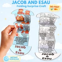 Jacob's Dream Printable, Sunday School Craft, Bible Story Activity Kids ...