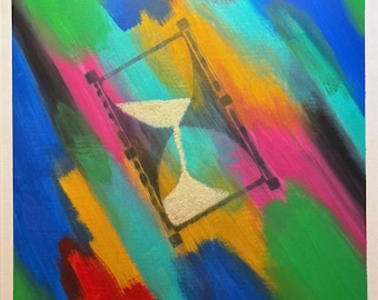 Find Art Acrylic Painting by RAM “Time Heals 24” x 36”