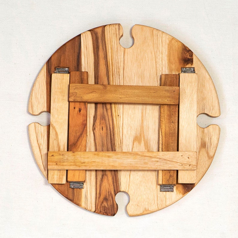 Wooden portable picnic table