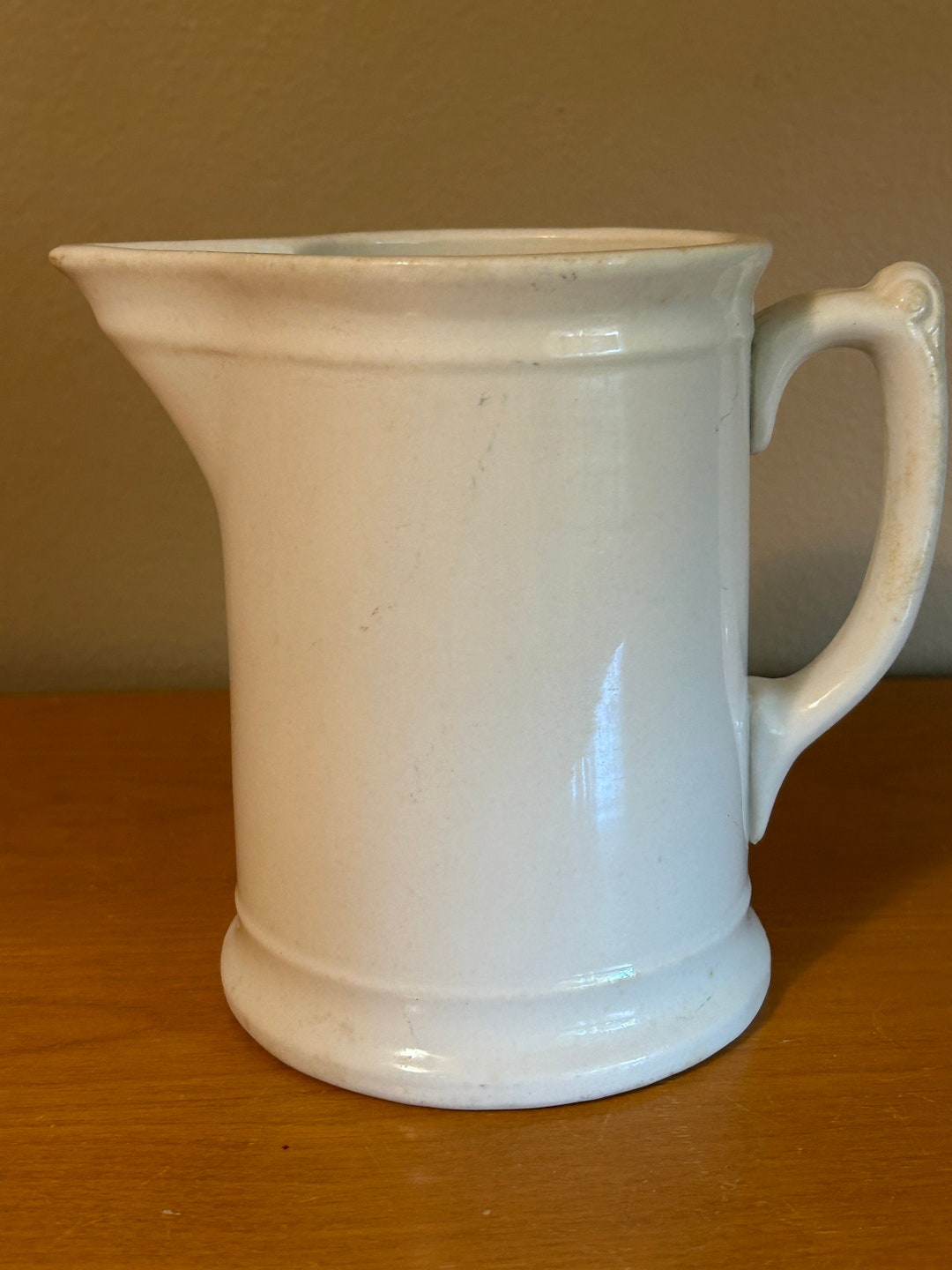 Vintage K.T. & K. Semi Vitreous China Pitcher Knowles, Taylor Knowles