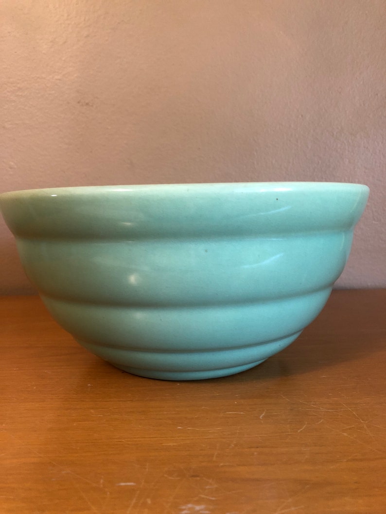 Vintage Bauer Ray Murray's Gloss Pastel Kitchenware Mixing Etsy