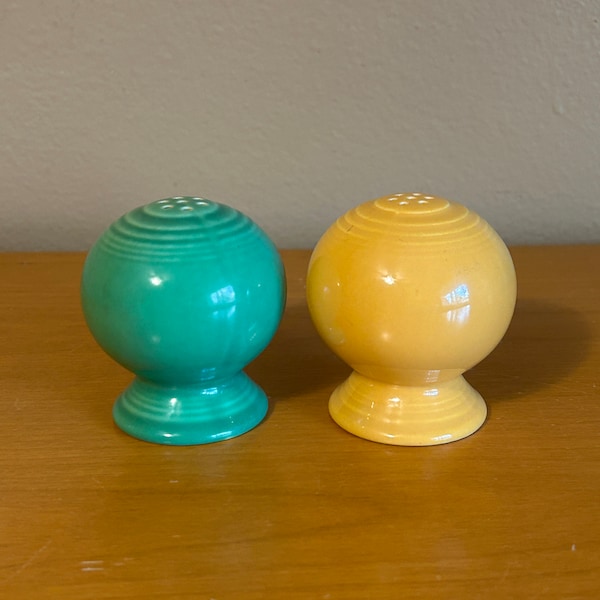 Fiestaware Salt And Pepper Shakers