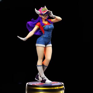 Turbo Android Mischief Girl Statue | Cute Retro Sci-Fi Fighter | Stylized Anime Figure | STL 3D PRINT Files
