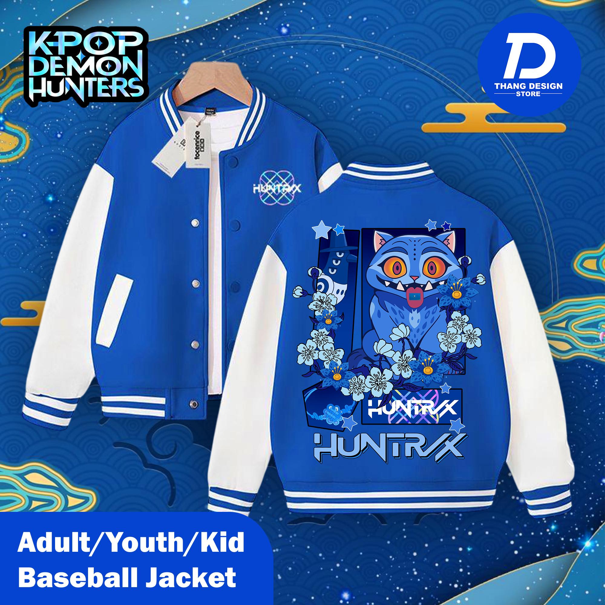 Discover Hunter Tiger Varsity Jacket for Kids, Youth & Adults, Baseball Jacket