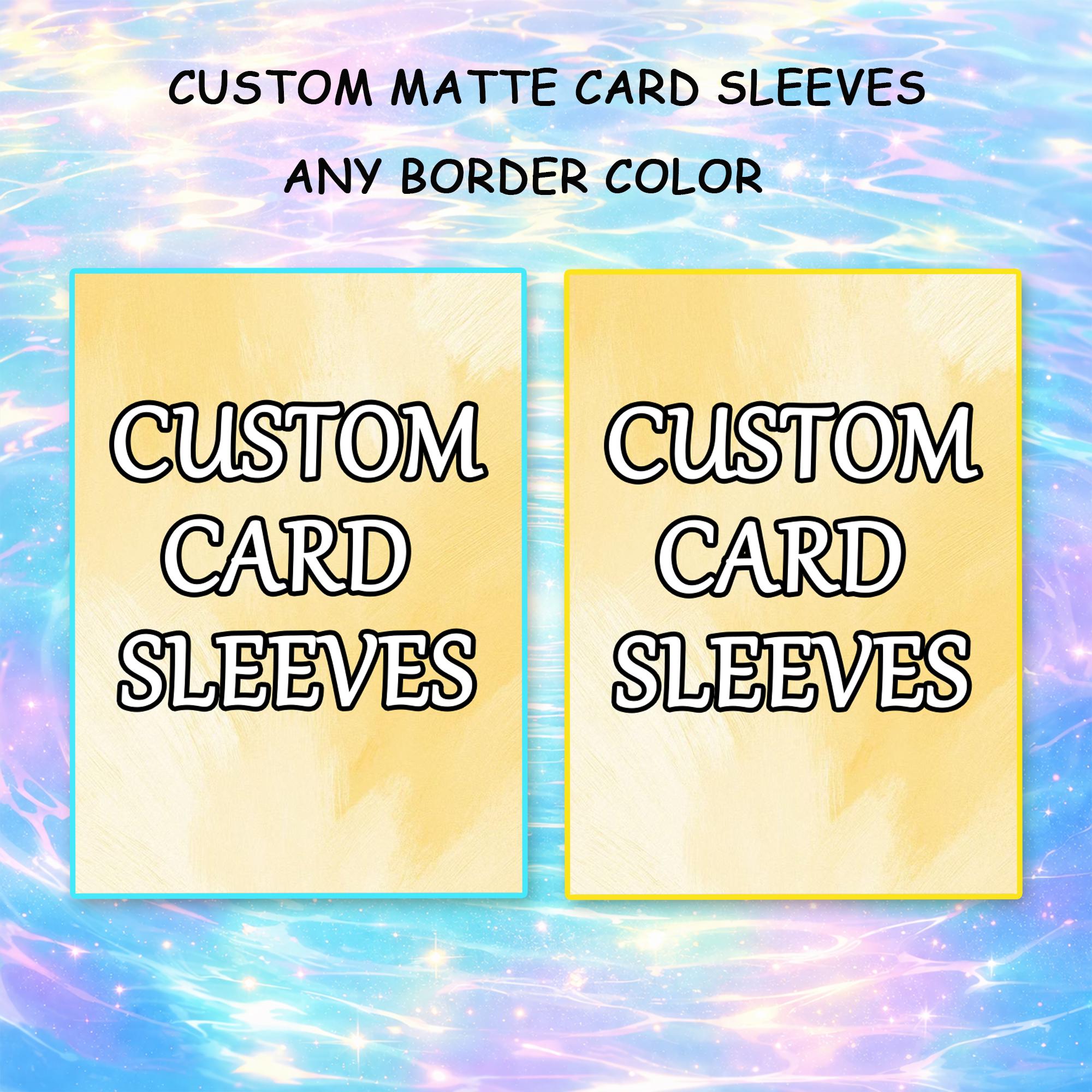 custom matte card sleeves Fury Red Dual Sleeves, Katomula Card for MTG, Standard Card Sleeve for MTG, PKM, Flesh & Blood : Toys & Games The Forgemaster awaits your design Custom Magic: The Gathering card