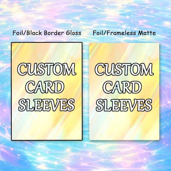 card sleeves personalized 50 Custom USA-Made Wallets Preview the final sleeve design as you explore the options Custom-Printed Gift Card Sleeve (1