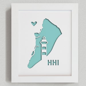 Hilton Head, South Carolina Personalized Gift or Wedding Gift image 2