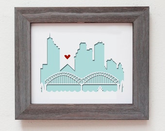 Memphis, TN. Personalized Gift or Wedding Gift