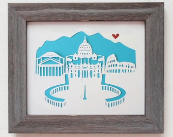 Rome, Italy   - Personalized Gift or Wedding Gift