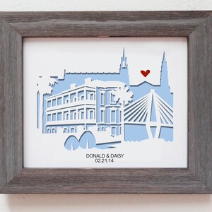 Charleston, South Carolina Personalized Gift or Wedding Gift image 3