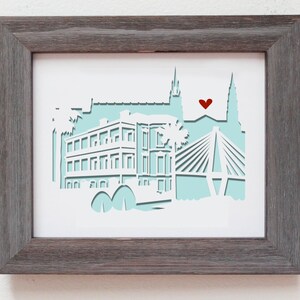 Charleston, South Carolina Personalized Gift or Wedding Gift image 4