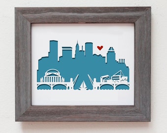 Baltimore, MD  Personalized Gift or Wedding Gift