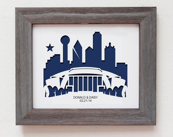 Dallas, Texas (AT&T stadium)  Gift or Wedding Gift