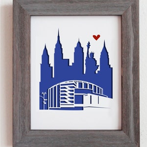 New York City - Madison Square Garden  8x10&quot;