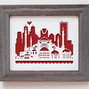 Istanbul, Türkei - Türkiye - 11x35 cm Geschenk