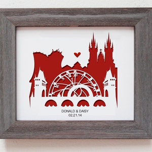 Prague Czech Republic. Personalized Gift or Wedding Gift image 3