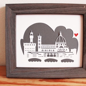 Florence,Italy 11x14 Personalized Gift or Wedding Gift image 2