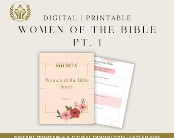 Women of the Bible Study | Faith & Reflection Workbook (PDF Download)