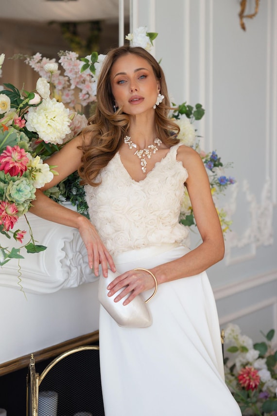 ruffle white dress White Ruffle Strap Organza Mini Dress