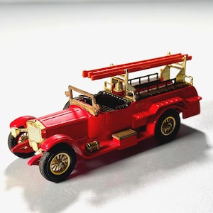 Vintage Matchbox 1920 Rolls Royce Fire Engine Y-6 Diecast Car Boxed Lesney