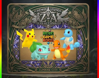 6IV Shiny Pokemon Legends: Z-A Lumiose Starters