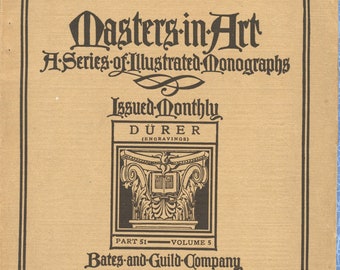 Masters in Art  A Series of Illustrated Monographs: Durer