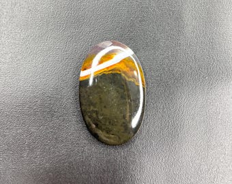 Sulemani Aqeeq o Onyx Cabochon: pietra preziosa di agata nera (disponibile in tutte le dimensioni)