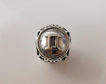 Pandora Zodiac Star Sign Gemini Charm All 12 Horoscope  925 Sterling Silver