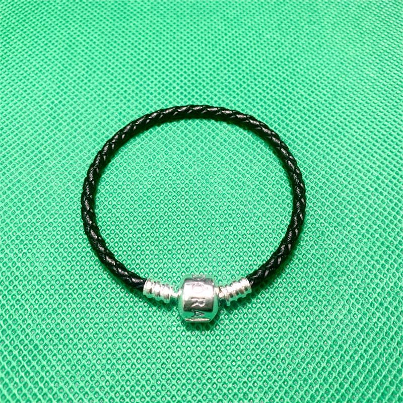 Pandora leather bracelet - Etsy 日本