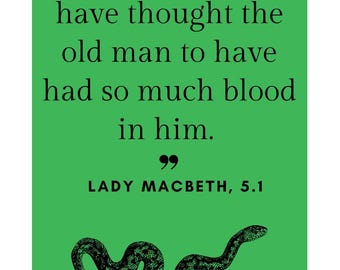 Macbeth Quotation Posters: Classroom English Literature Resource