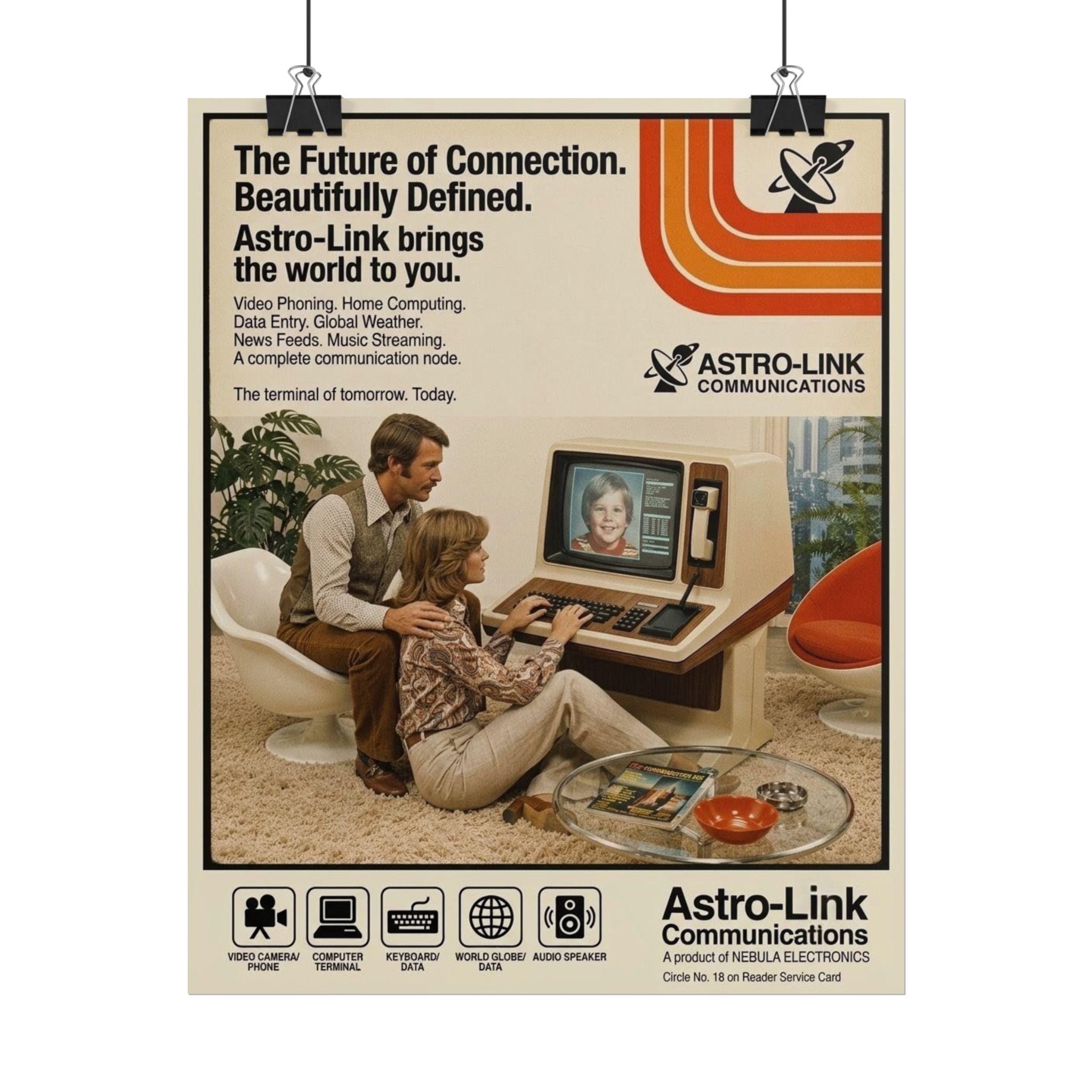 IBM 301 パーソナルコンピュータ（昭和レトロ・ヴィンテージ） Ibm vintage poster - Etsy 日本
