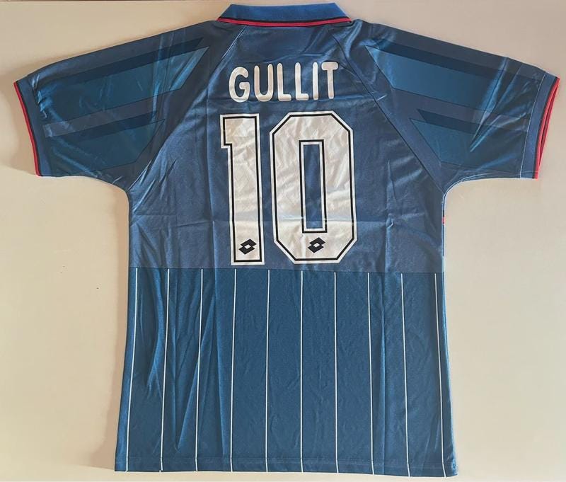 Gullit Jersey - Etsy Hong Kong