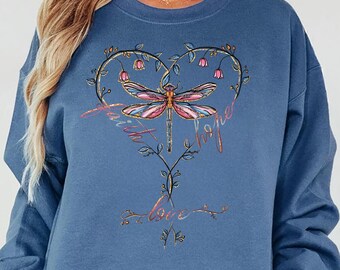 Faith Hope Love Sweatshirt, Christian Longsleeve, Faith Sweatshirt, Religious Hoodie, Christmas Christian Gift Sweater, Bible Verse Hoodie