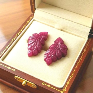 Majestic 32.45 CT Natural Red Ruby Carving | Stone of Passion & Vitality | Statement Healing Crystal | Luxury Anniversary Gift for Her.
