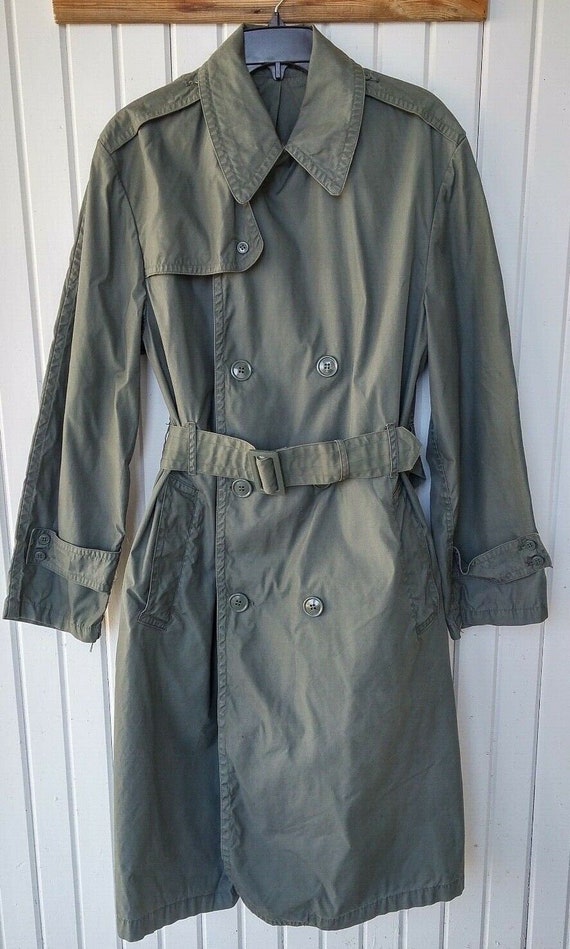 60's Military Rain Coat