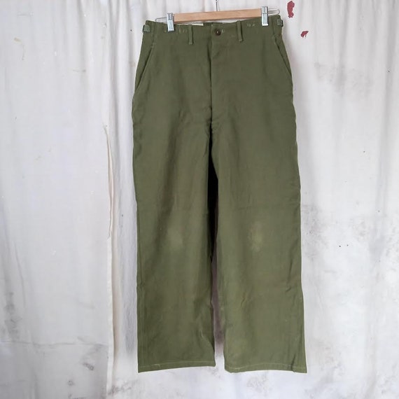 Mid Century US Army Wool Pants Men's Size Small M-1951 - Etsy