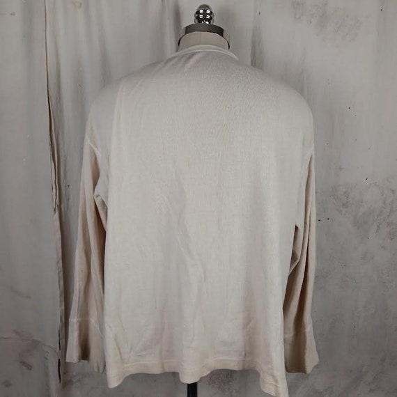 Mid Century US Military Wool Cotton Thermal Men's… - image 3