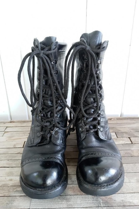 Vintage Leather Combat Corcoran Boots