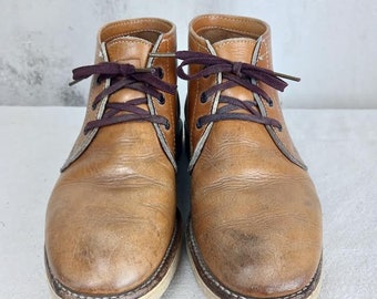 Vintage Leather Chippewa Chukka Boots Made in the USA