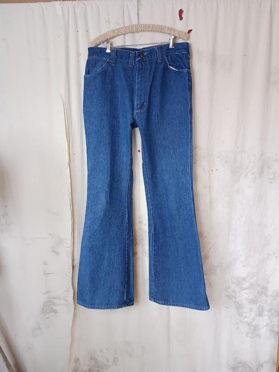 1970's Sedgefield Bellbottom Jeans 34 x 35 1/2