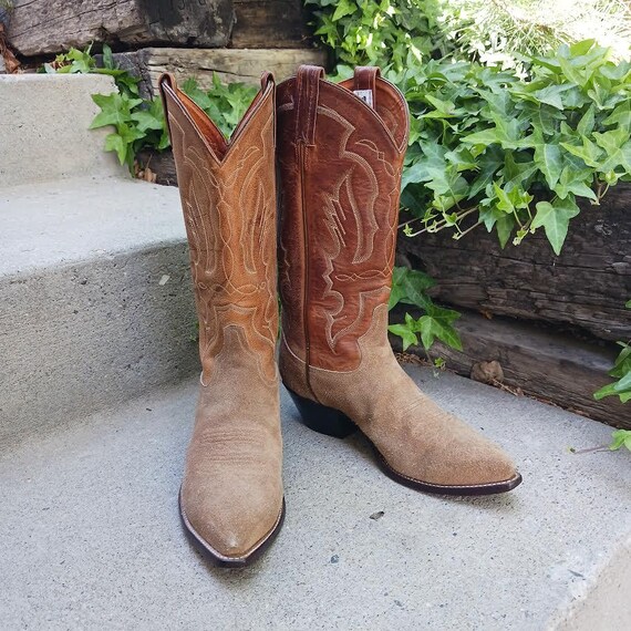tony lama suede boots