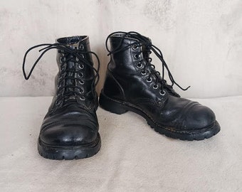 Vintage Carolina Combat Punk Work Hiking Boot Women's Size 9 1/2