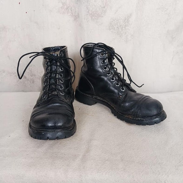 Vintage Carolina Combat Punk Work Hiking Boot Women's Size 9 1/2