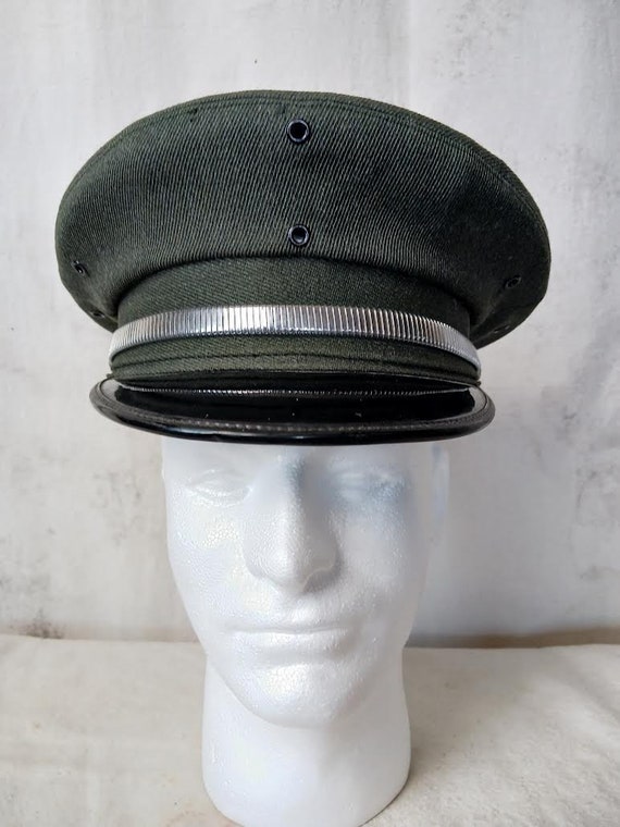 Vintage Fire Department Wool Hat Made In The USA - image 2