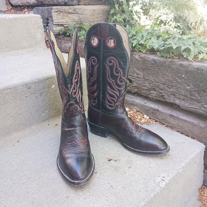 希少 HONDO BOOTS ウエスタンブーツ 5 1/2 送料無料 Hondo Boots - Etsy