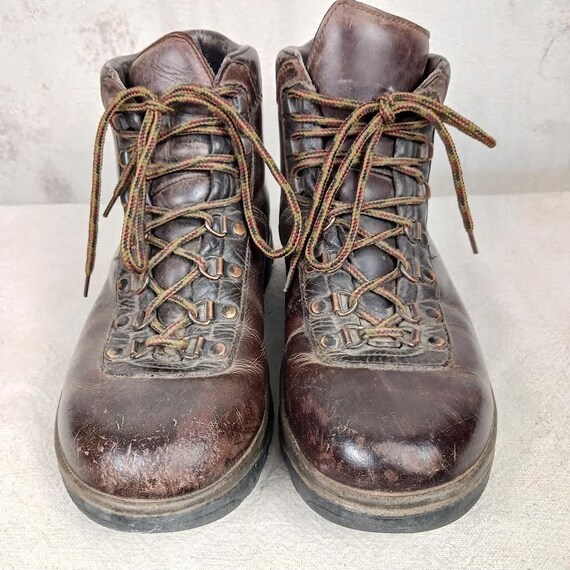 Vintage Raichle Leather Hiking Boots Made In Swit… - image 3