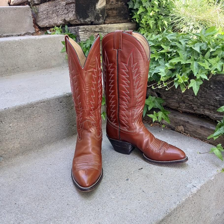 Hondo Boots ブラック ヴィンテージ　ウエスタンブーツ　/P3092 Hondo Boots ブラック ヴィンテージ ウエスタンブーツ /P3092