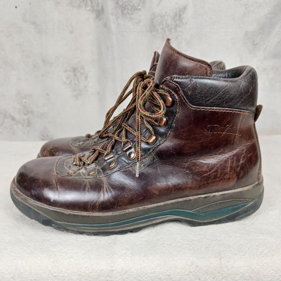 Vintage Raichle Leather Hiking Boots Made In Swit… - image 4