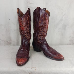 DAN POST ウエスタン ブーツ ヴィンテージ　1980’s 30cm 1c46305e55f324008ad7a32a2e4a48